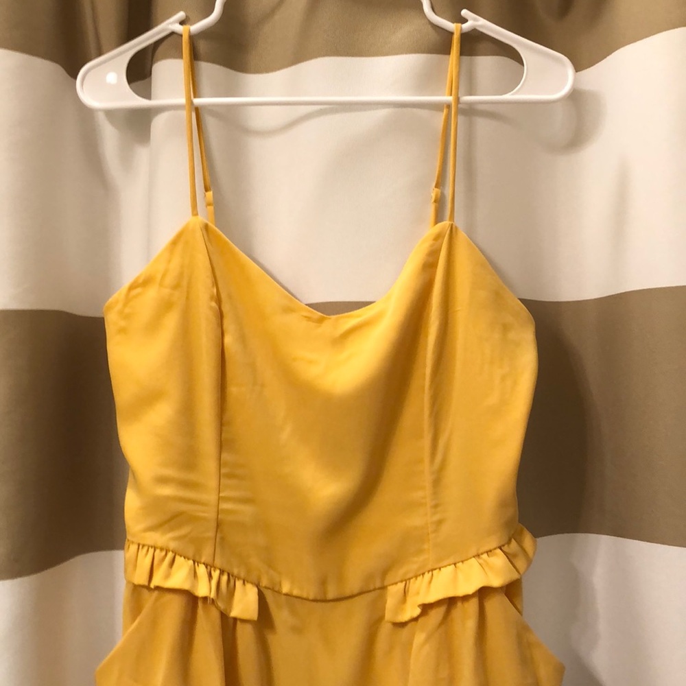 Everly Yellow Dress - Picture 2 of 8